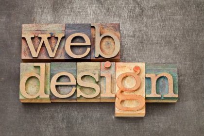 Webový design — Stock obrázek