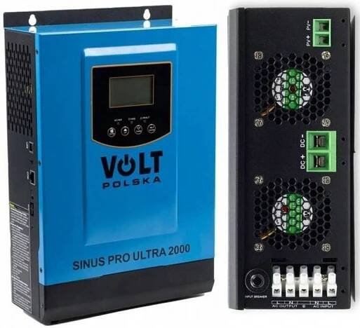 VOLT Hybridní měnič napětí Sinus Pro Ultra 2000 12/230V 1000/2000W MPPT 60A