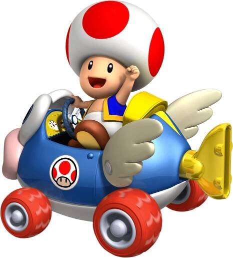Toad Driving Car