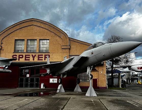 An F-15 at the Speyer Technik Museum, Germany.