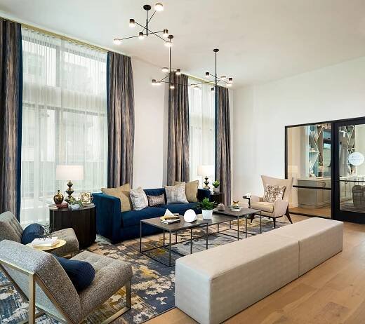 AVE Austin North Lamar Multifamily Interior Design — Britt Design Group
