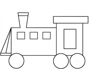 Podrobný vlak pro děti