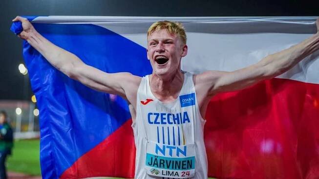 Česko má dalšího juniorského mistra světa. Zlato vybojoval desetibojař Järvinen