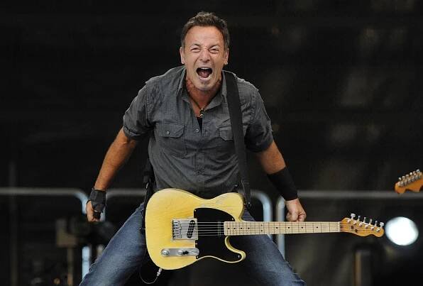 Zpěvák a hudebník Bruce Springsteen 