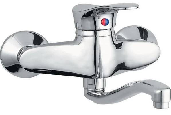 NOVASERVIS PADWA dřezová nebo umyvadlová nástěnná baterie chrom 73076,0