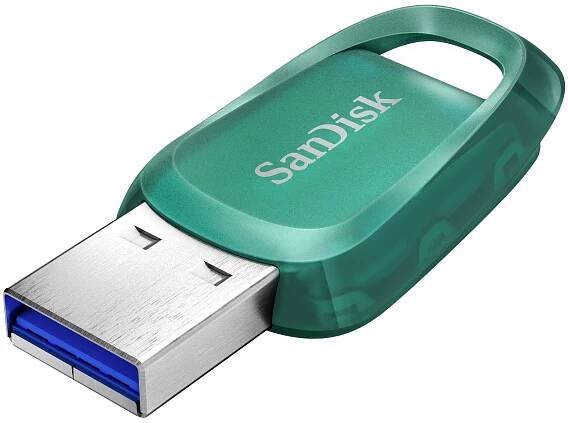 SanDisk Ultra Eco™ USB flash disk 256 GB zelená SDCZ96-256G-G46 USB 3.2 (Gen 1x1)