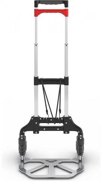 Sklopný rudl na schody – eurokraft basic: ložná plocha š x h 390 x 270 mm