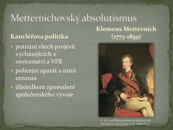 PPT - Habsburská monarchie v 1. polovině 19. století PowerPoint Presentation - ID:5021520