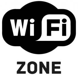 Samolepka WiFi Zone