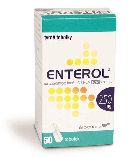 ENTEROL 250MG tvrdé tobolky 50 - skladem