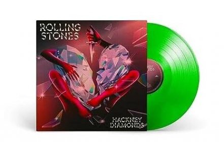 Hackney Diamonds (Amazon Exclusive Green Vinyl + Alternate Cover) - Vinyl Place
