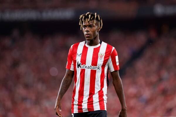 Nico Williams of Athletic Club.