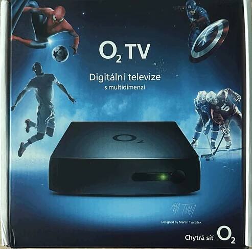 O2 TV Box - TV, audio, video