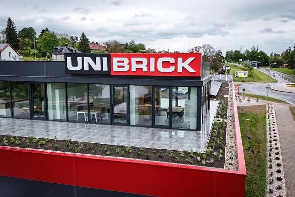 STAVBA NOVÉ PRODEJNY V NEPOMUKU | Unibrick s.r.o 