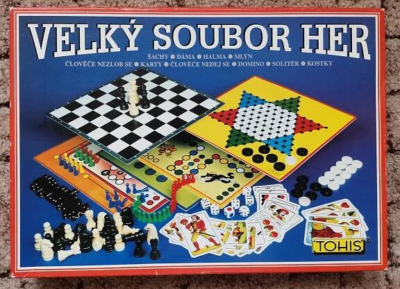 Velký soubor her - společenské hry
