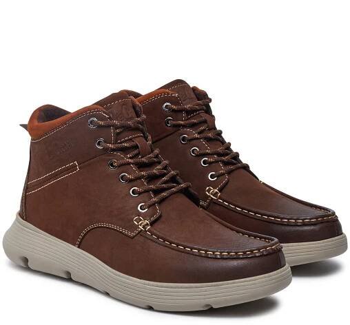 Kotníková obuv Lee Cooper LCJ-24-33-2921MB Hnědá