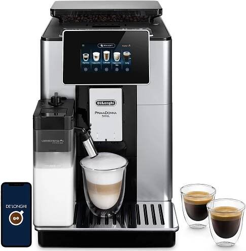 Automatický automatický kávovar De'Longhi ECAM610.55.SB 1450 W