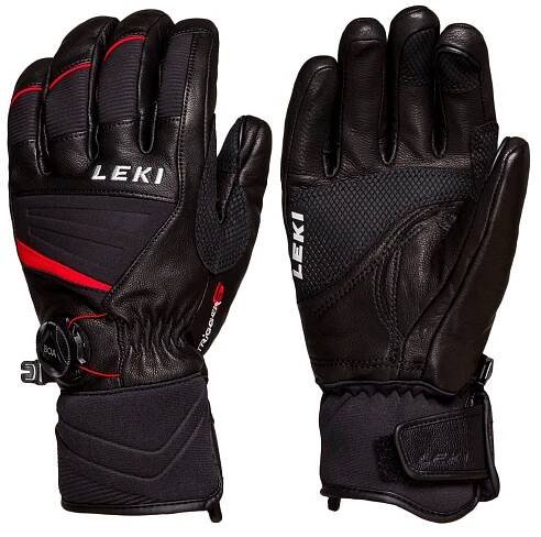 Lyžařské rukavice Leki GRIFFIN TUNE S BOA 649808302-blackred