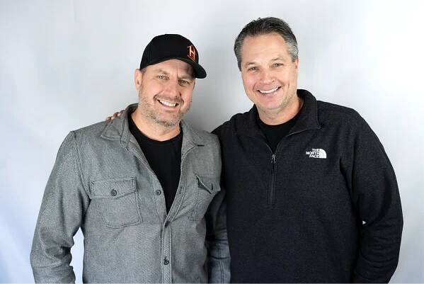 Joe Collins and Tom Gallagher photo in 2023