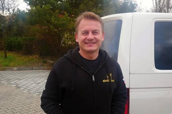 Liberecký motocyklový závodník David Pabiška jel letos Rallye Dakar už po třinácté. Závod pro něj tentokrát skončil úrazem | foto: Pavel Petr,  Český rozhlas