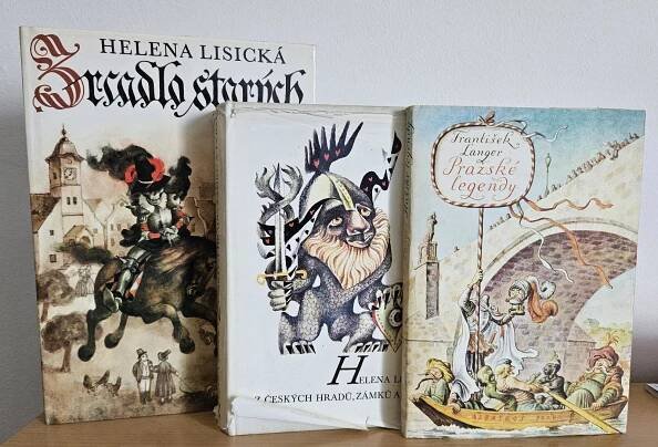 Helena Lisická - Zrcadlo starých časů + další dvě knihy