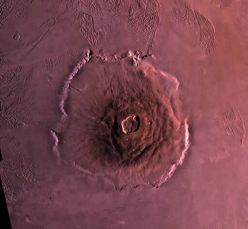 Viking 1 Orbiter Image Olympus Mons - NASA Science