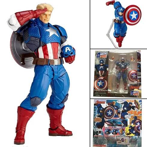 Figurka - Marvel - Kapitán Amerika 18cm + příslušenství (nová) - Cena: 999 Kč | ProdejHer.eu
