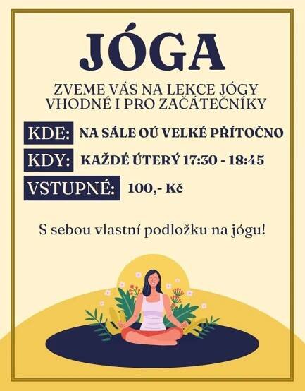 Pravidelné lekce jógy 1