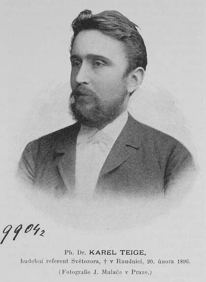 Karel Teige (muzikolog) – Wikipedie