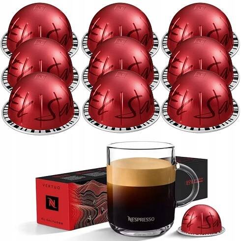 KAPSLE PRO NESPRESSO VERTUO EL SALVADOR 230ML INTENZIVNÍ KÁVA