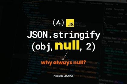 Why is the Second Argument in JSON.stringify() usually null?