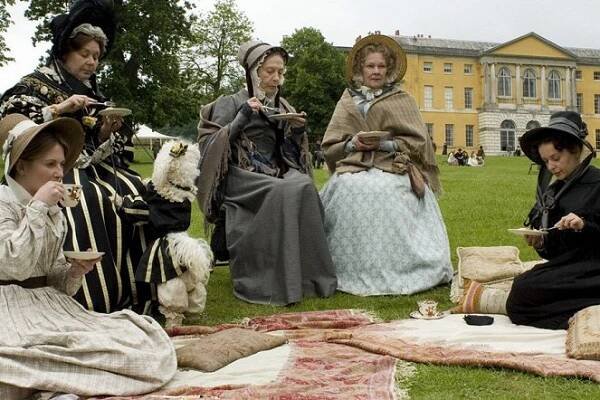 Lisa Dillon, Barbara Flynn, Eileen Atkins, Judi Dench - Cranford - Z filmu