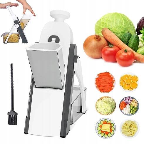 KRÁJEČ NA ZELENINY, ABS PLAST + ČEPEL Z NEREZOVÉ OCELI za 100.00CZK - Allegro