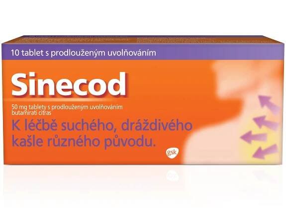 Sinecod 50 mg 10 tablet