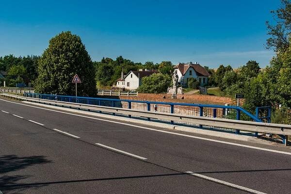 Svodidlo ZMS4/H2, I/38, Grešlové Mýto | Svodidla OMO