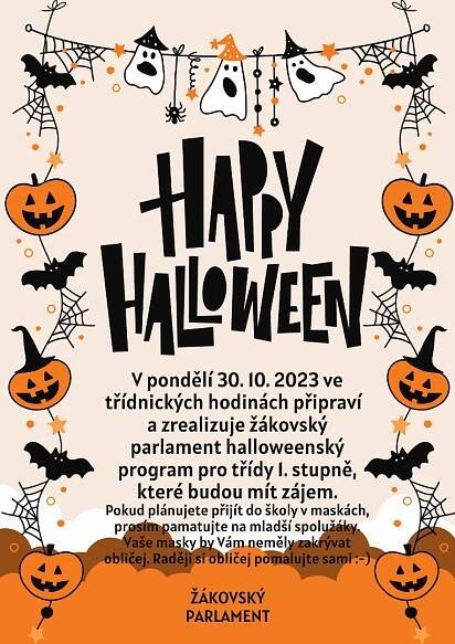 Halloween - Základní škola Za Alejí