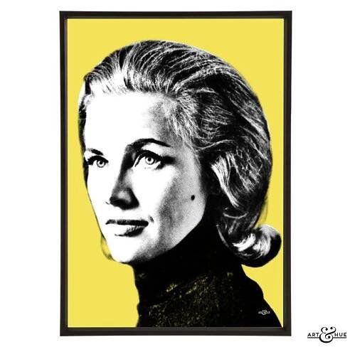 Honor Blackman as Cathy Gale - The Avengers Stylish Pop Art