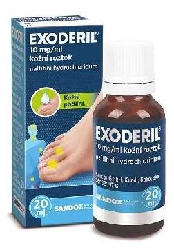 Exoderil kožní roztok 20 ml