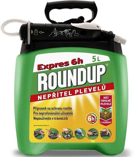 ROUNDUP EXPRES postřik 6h 5 l Pump & Go 859 Kč