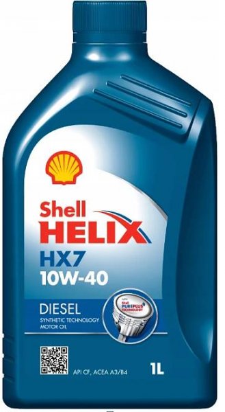 Motorový olej 10W40 HX7 Diesel 1L SHELL TecDoc: