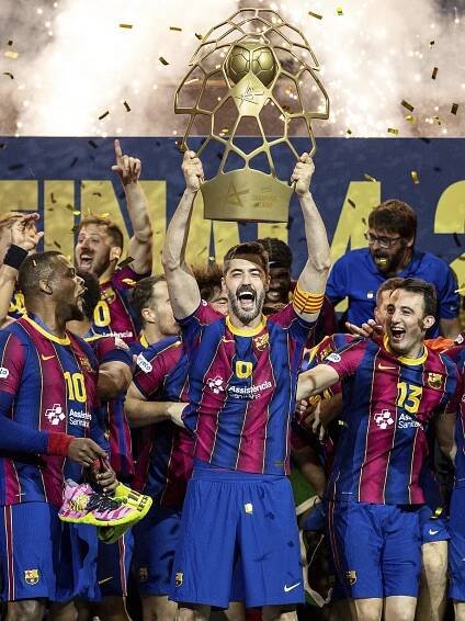 Házenkáři Barcelony korunovali dokonalou sezonu triumfem v Lize mistrů