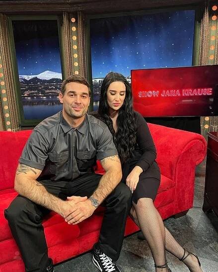Se svým partnerem, Hercem Adamem Vaculou
