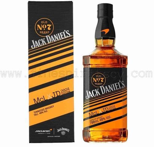 Jack Daniels JD McLaren McL 2024 Formula 1 Team Race Edition Limited 700ml 70cl 0.7L With Box