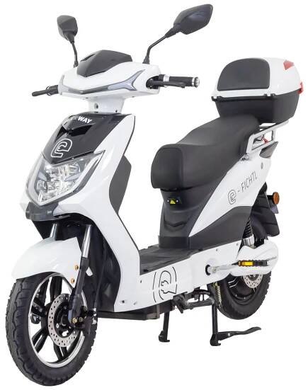 Elektroskútr RACCEWAY E-FICHTL 20Ah bílý