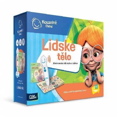 Elektronická Albi tužka s knihou Lidské tělo