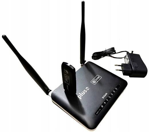 Wifi router DWR-116 plus LTE modem Huawei E3272