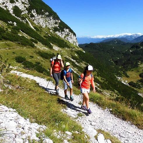 FAMILY TREKKING IN THE JULIAN ALPS