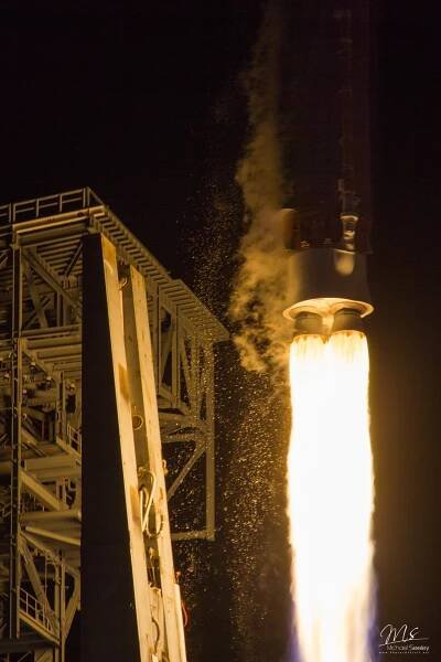 OA6 AtlasV rocket launch by United Launch Alliance