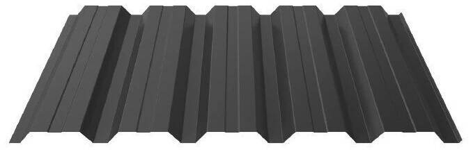 Trapézová střešní krytina T-35+ fasáda