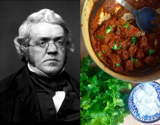 William Makepeace Thackeray: Beef Jalfrezi